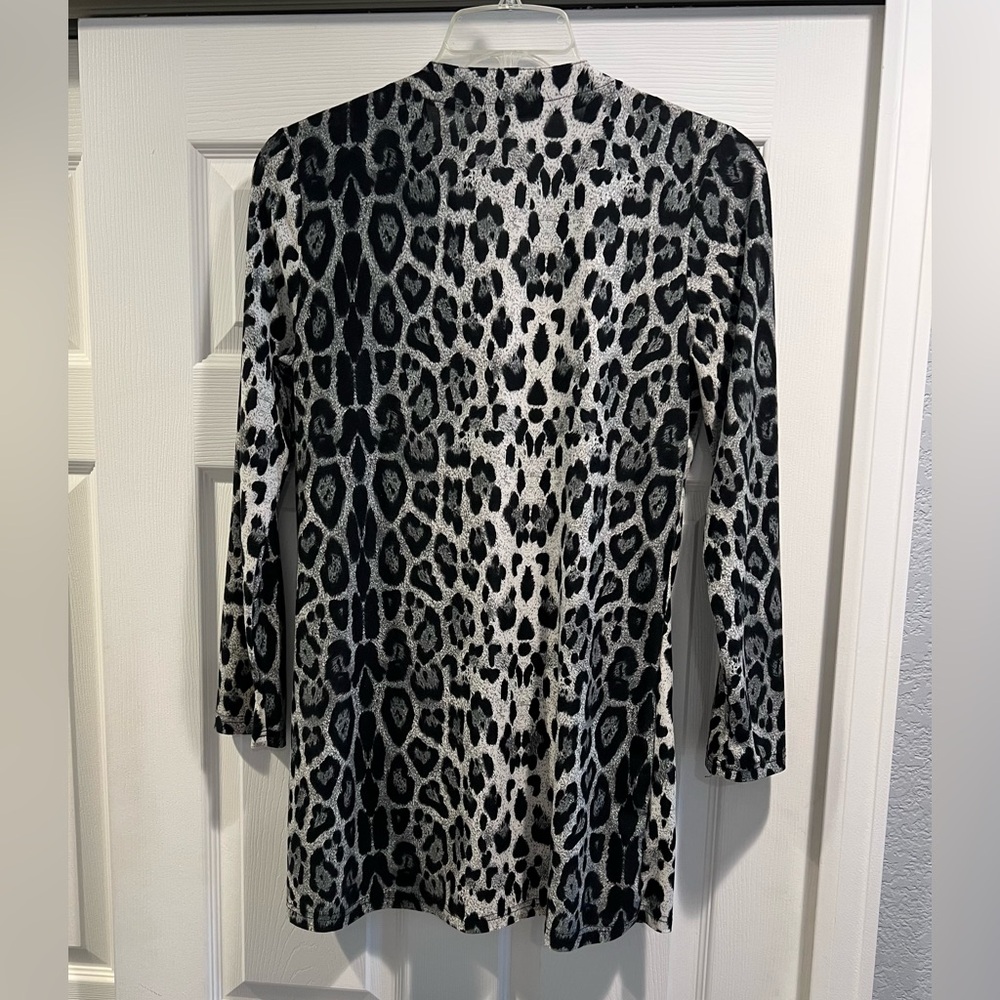 Leopard Print Women's Jacket - Picture 2 of 5